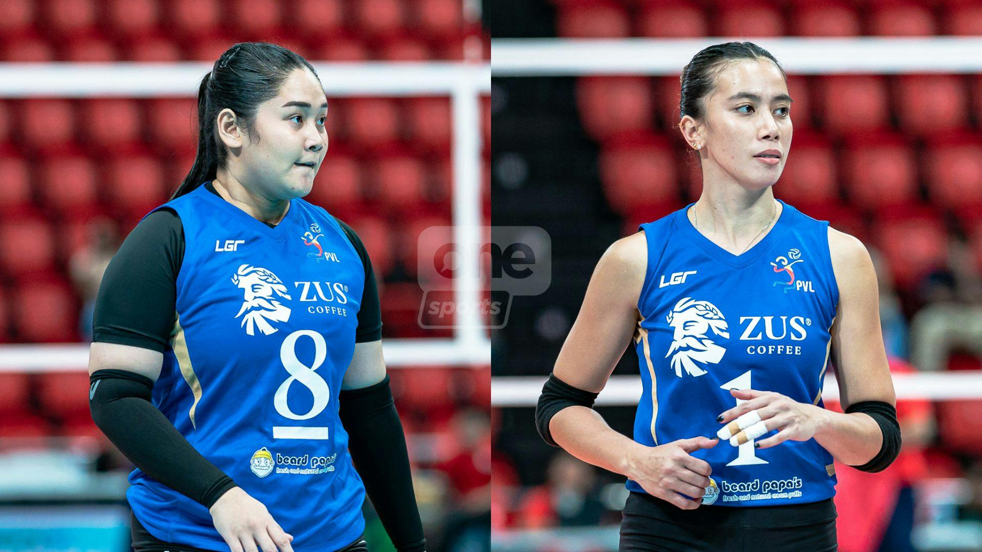 Cloanne Mondoñedo, Michelle Gamit relish ZUS Coffee’s best PVL campaign so far after 4th win